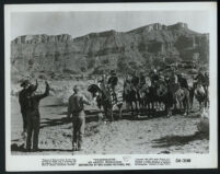 Harry Carey and others in a scene from Wagonmaster