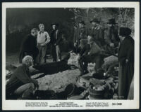Hank Worden, Ben Johnson, Charles Kemper, and others in Wagonmaster