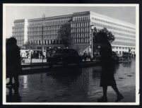 Exterior shot from Jaroslaw Brzozowski's documentary Warsaw '56
