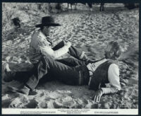 Gary Cooper and Walter Brennan in The Westerner