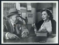 Thomas Mitchell and Ida Lupino in While The City Sleeps