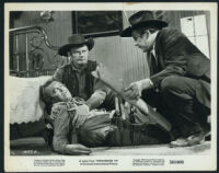 James Stewart, Millard Mitchell, and Will Geer in Winchester '73