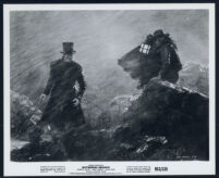 David Niven and unidentified actor in Wuthering Heights