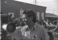 Cesar E. Chavez at farmworker event in Coachella Valley