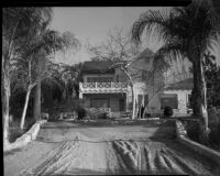 Home of Buron Fitts, district attorney and 29th Lieutenant Governor, Los Angeles, 1930s