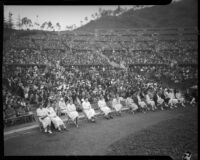 Audience gathered at the Hollywood Bowl to hear Eleanor Roosevelt speak, Los Angeles, 1935