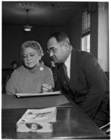 Helen M. Werner and her husband Erwin P. Werner, Los Angeles, 1937