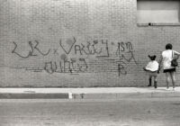 "Lil Valley" graffiti on wall