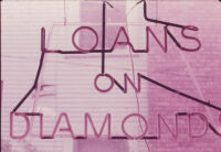 "Loans on diamonds" sign