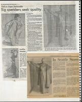 Press clippings regarding Cashin's work. 1977 - 1979 [Scrapbook]