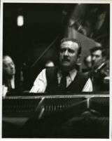 Claudio Arrau playing the piano, 1948 [descriptive]