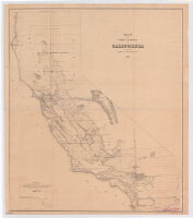 Map of public surveys in California : to accompany report of Surveyor Genl., 1855