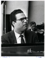 Leon Fleisher at the piano, 1959 [descriptive]