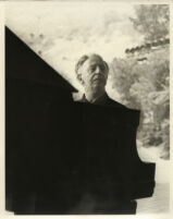 Arthur Rubenstein at the piano, Los Angeles, 1958 [descriptive]