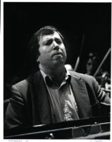 Horacio Gutierrez playing the piano, 1985 [descriptive]