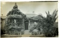 Rose cottage on Spring Street, Los Angeles, circa 1885