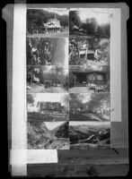 Ten postcard views of the Outside Inn and Topanga Canyon, Topanga, circa 1920-1928