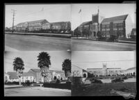Four Santa Monica schools, Santa Monica, circa 1920-1929
