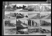 Sixteen postcard views of Santa Monica, circa 1911-1923