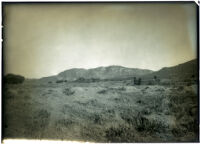Field with a grave (location unidentified), California