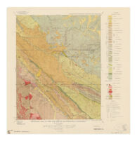 Geologic map of the San Benito quadrangle, California