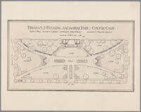 Plan for Thomas J. Fleming Memorial Park, Colton, circa 1922-1925