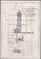 Preliminary campus study for Claremont Colleges, Claremont, 1928