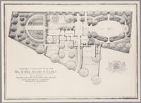 General landscape plan for Mr. and Mrs. Henry H. Clock residence, Long Beach, 1933