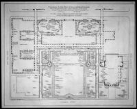 Revised plan of planting for area in front of Fullerton Union High School and Junior College buildings, Fullerton, 1927