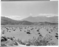 Desert and mountains, Coachella Valley near Salton Sea, 1923