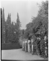 James Waldron Gillespie residence, service court (?), Montecito, 1932