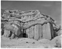 Scenic desert cliffs in Red Rock Canyon State Park, California, 1924