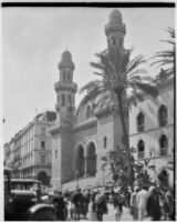 Ketchaoua Mosque, view of the main entrance, Algiers, 1929