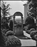 Gardens at Casa del Rey Moro, view of a planter, Ronda, Spain, 1929
