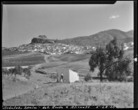 Town of Ardales, view in the distance, Ardales, 1929
