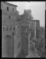 Outer wall of the Alhambra, Granada, Spain, 1929