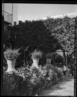 Jardino del Casa del Marques de Viana, patio, Córdoba, 1929