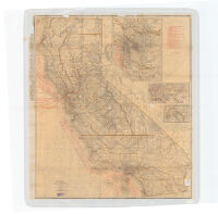 Rand McNally standard map of California.