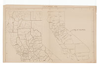 California, 1930 : counties, townships.