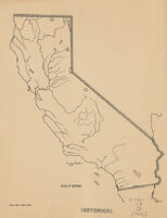 California : [outline map].