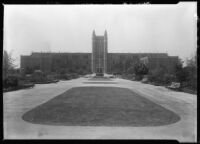 Exterior view of Los Angeles High School, Los Angeles, 1933