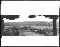 View towards the Boğaziçi Üniversitesi campus (formerly part of Robert College), Istanbul, 1925 or 1935