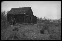 Wooden building, Mono County, [1929?]
