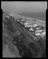 Santa Monica shoreline, Santa Monica, 1934