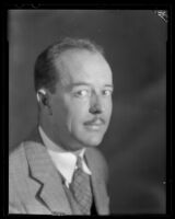 Portrait of Darrel B. Foss, in suit and tie, 1924