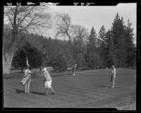 Golfers, Lake Arrowhead, 1929