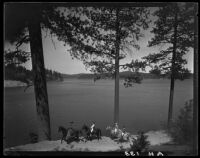 Horseback riders, Lake Arrowhead, 1929