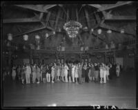 Dancers on dance floor, Lake Arrowhead, 1929