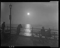 View from end of Santa Monica Pier, Santa Monica, 1928