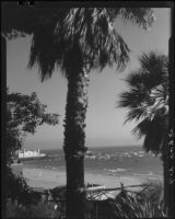 Santa Monica Bay from Palisades Park, Santa Monica, [1930s?]